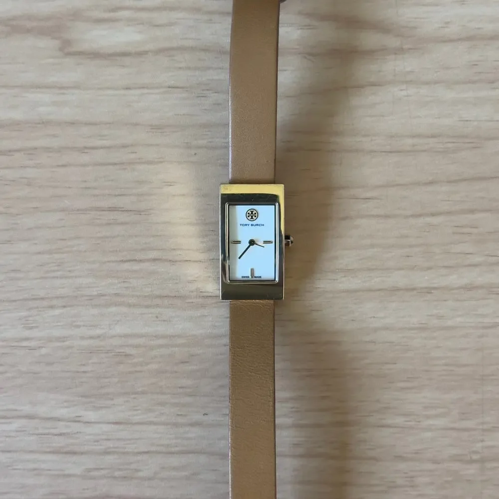 Tory Burch Buddy Signature Double Wrap Watch TRB2007